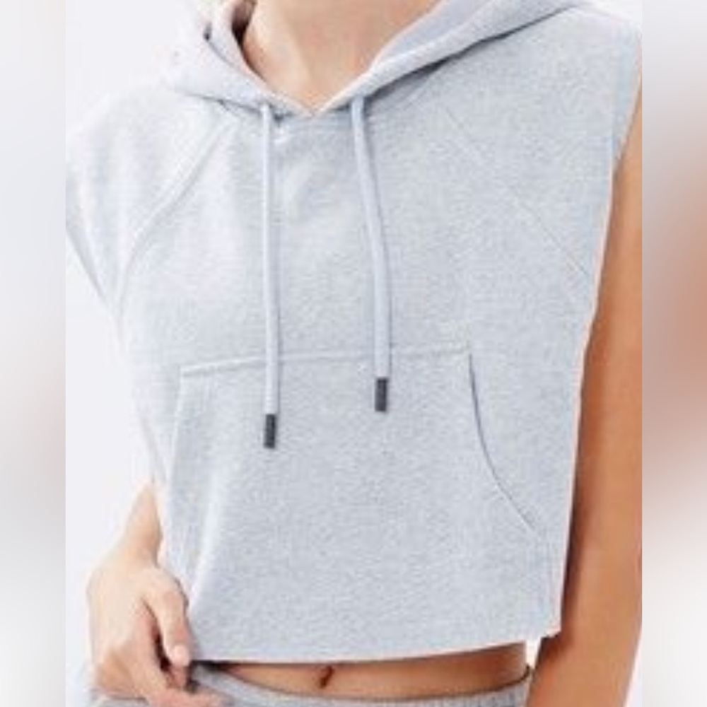Adidas Stella McCartney YO Crop Hoodie Size Medium